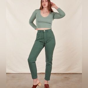 Big Bud Press Pencil Pants in NAVY xs